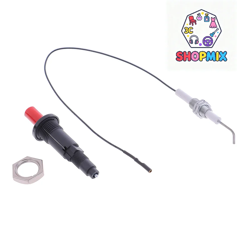 

Пьезоэлектрический воспламенитель с кнопкой для камина, газового гриля, барбекю, плиты