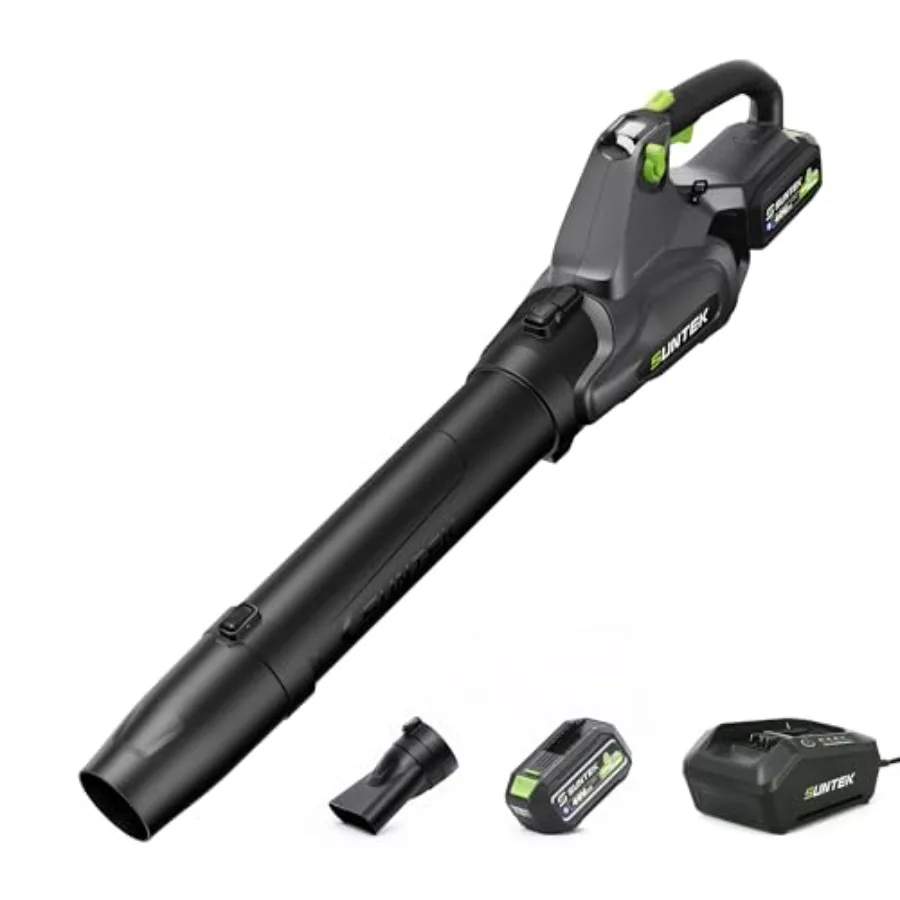 

Аккумуляторная воздуходувка для листьев 40В, 650CFM, DIGI-Brushless, с аккумулятором 4.0 Ач и зарядным устройством в комплекте