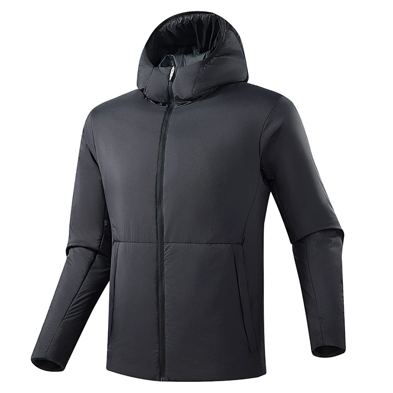 New Winter Men'S Sports Windproof And Warm Soft Shell Jacket Outdoor Casual Versatile Hooded Running Training Lightweight Coat