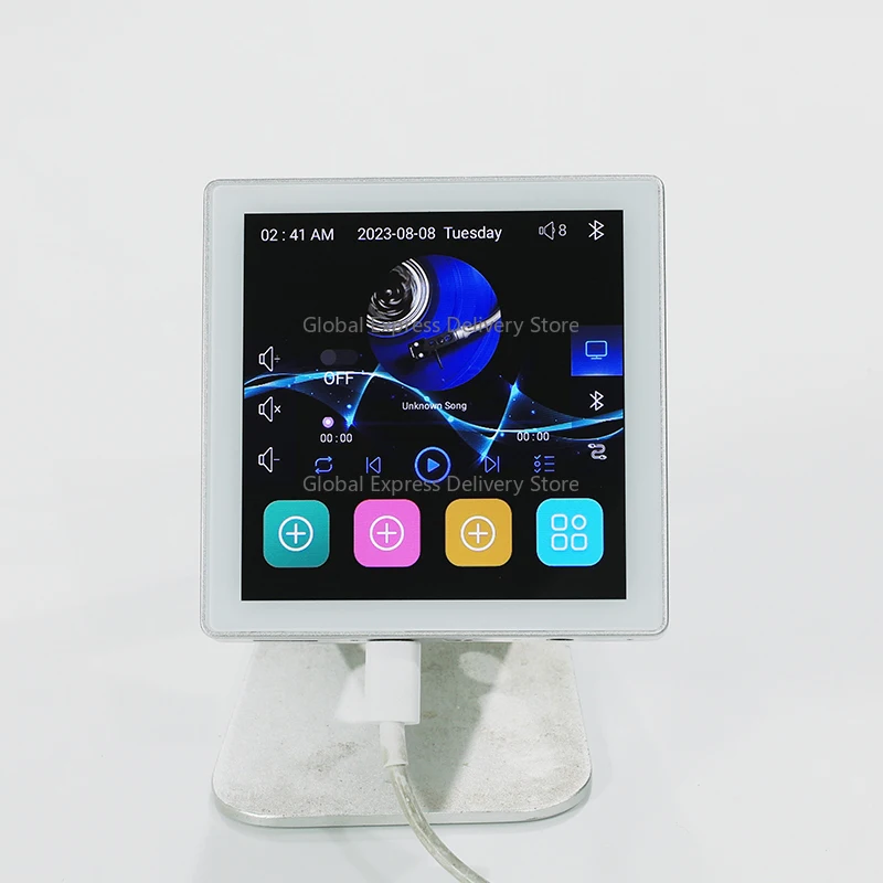 

2*25W Intelligent Family Smart Home Background Music Host BT Audio on Wall Mini Amplifier