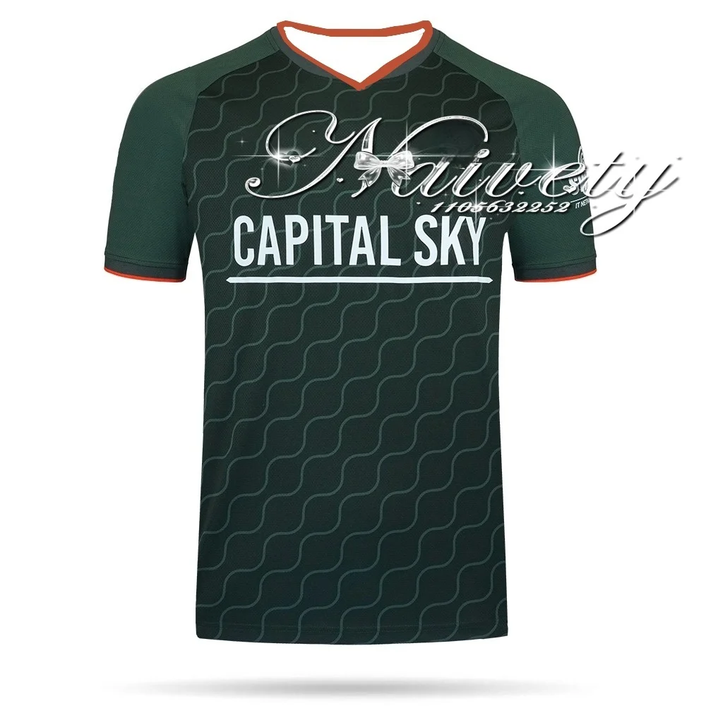 2026 الصيف لوتون تاون مروحة الطبعة المألوف عادية كرة القدم تي شيرت رياضي امتصاص العرق التجفيف السريع جيرسي HD ثلاثية الأبعاد الطباعة #5