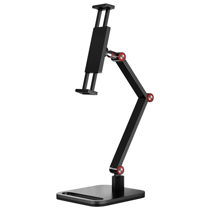 

Portable Monitor Stand Adjustable 360° Swivel Bracket Tablet Holder Compatible With Tablet Desktop Clamp Stand Easy Install