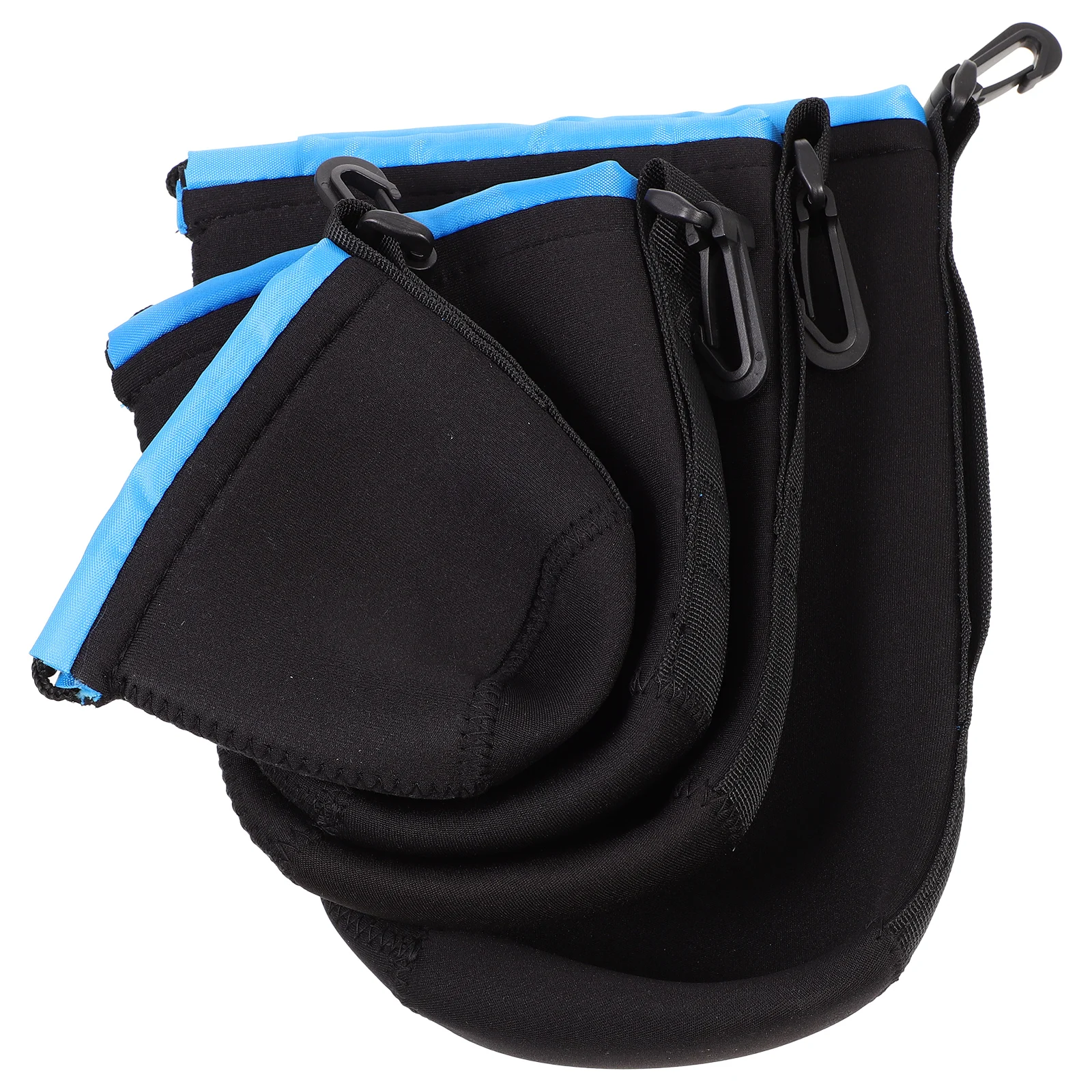 

4 Pcs Camera Lens Bag Neoprene Protective Case for DSLR Mirrorless Storage Travel Photographers Photo Studio Accessories
