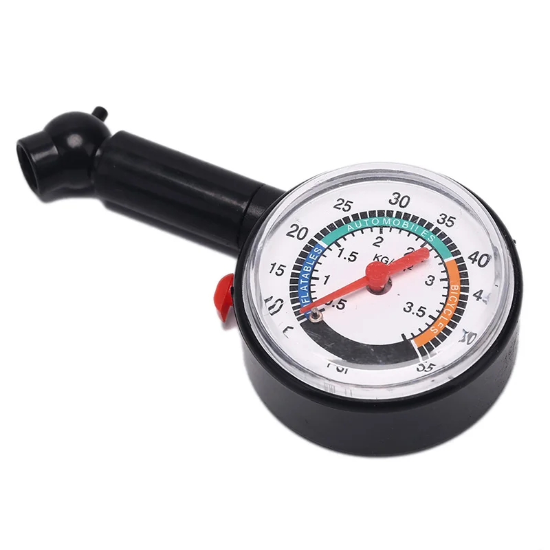 1 unidad de alta calidad para coche motocicleta 0-50 psi Dial rueda neumático medidor de presión probador de medida