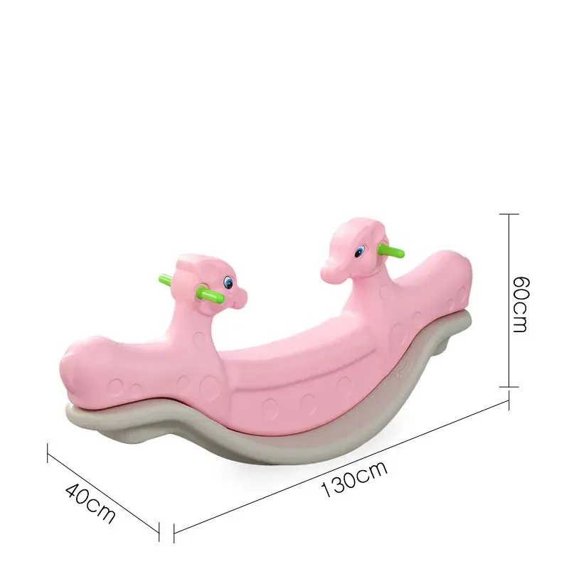 2026 Wholesale Children  Indoor Kids Plastic Rocking Horse Seesawpromote sales