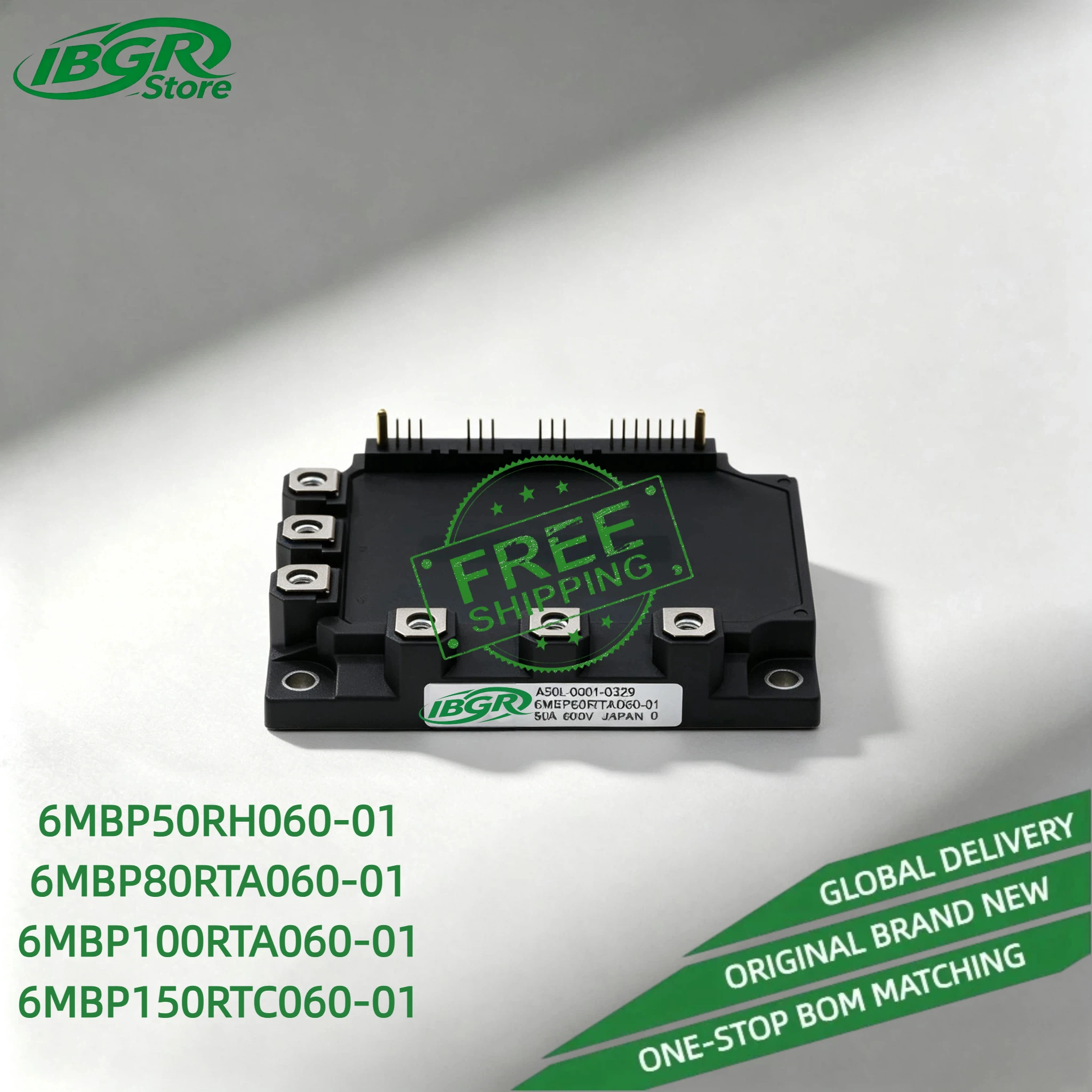 6MBP50RH060-01 6MBP80RTA060-01 6MBP100RTA060-01 6MBP150RTC060-01 IGBT Module New Original in Stock