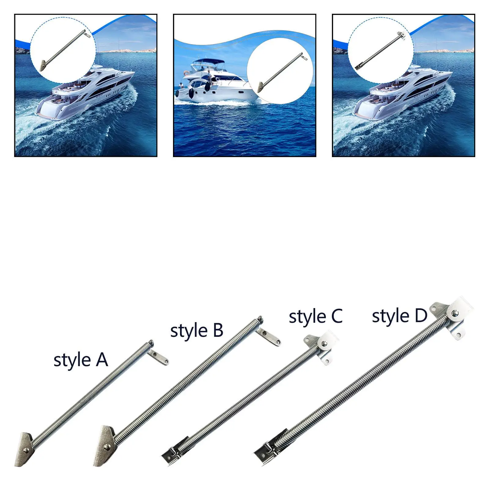 

Прочная крышка люка для лодки из нержавеющей стали 316, сменный пружинный опорный стержень для люка на палубе лодки и кемпера