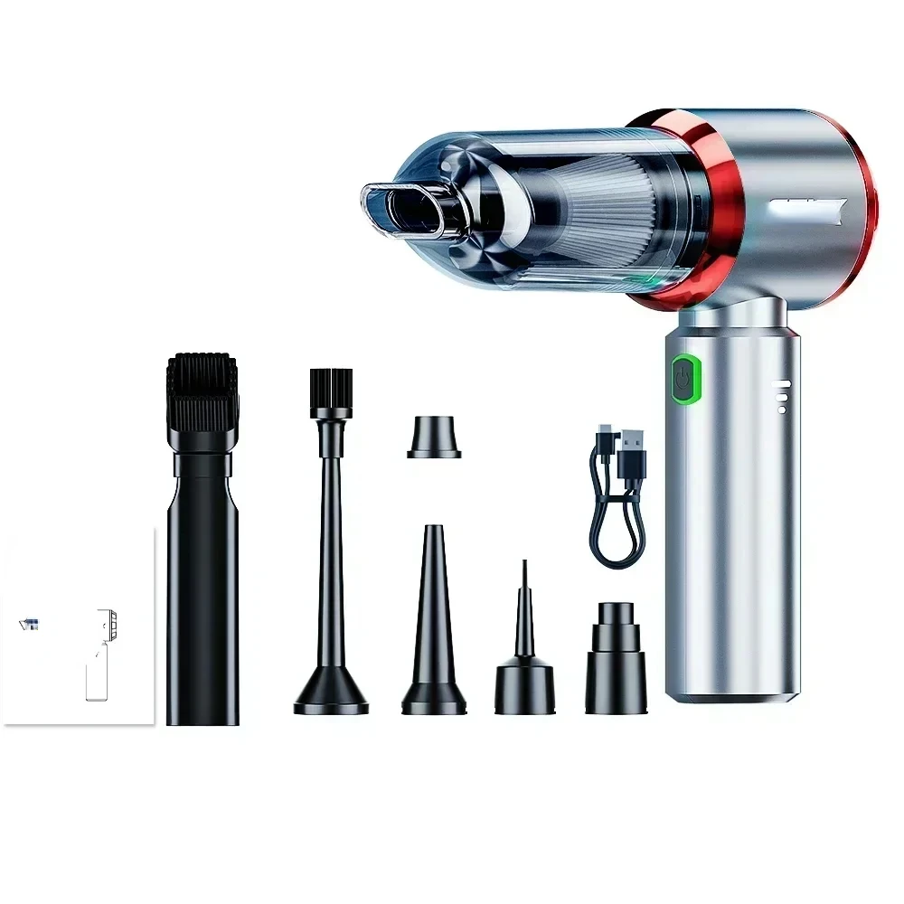 985000Pa Car Vacuum Cleaner Strong Suction Cleaning Mini Machine Wireless Portable Handhled Blower Machine  Appliances Dreame h