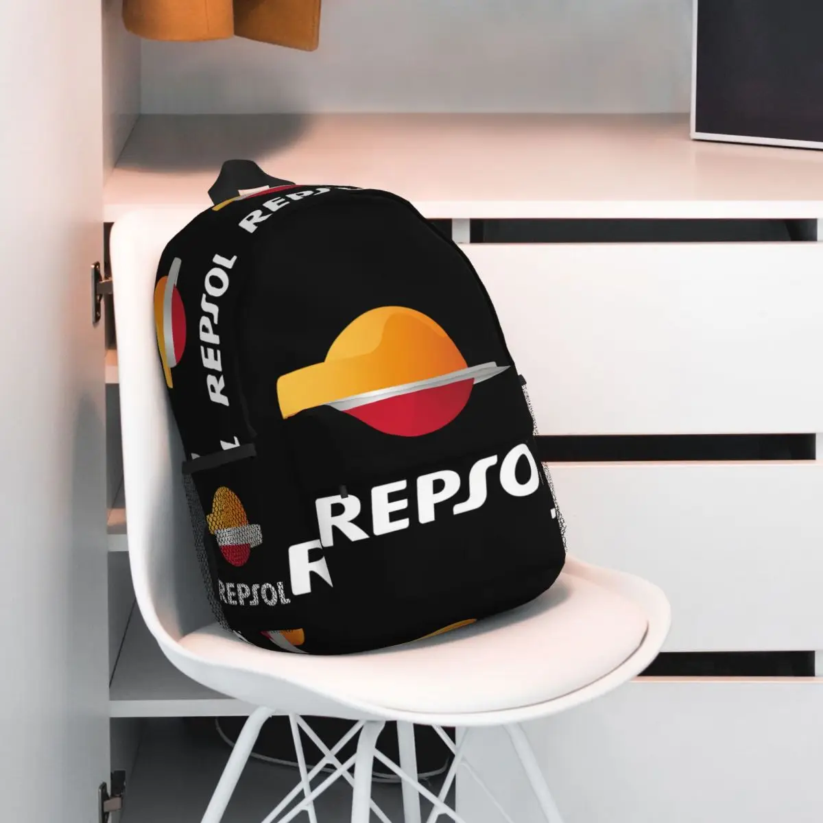 Repsol Rucksack Middle High College School Schüler Bücher tasche