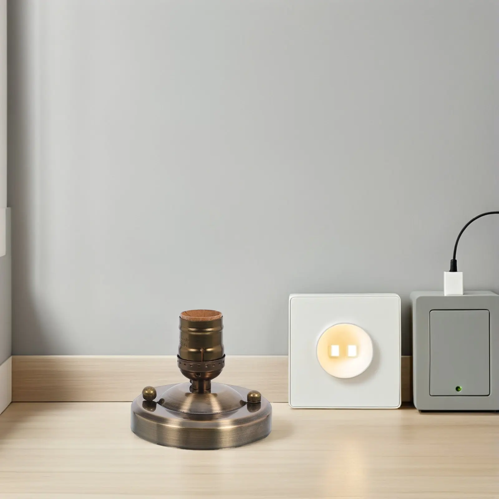 

2 шт. винтажные ретро-патроны для ламп, настенные держатели, замена светильников для потолка, для спальни, прихожей, кухни, патроны для лампочек