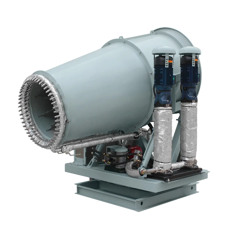 Zhenton Industrial Electric Fog Cannon Spraying Machine Remote/PLC Automatic Control for Dust Control Construction Mining