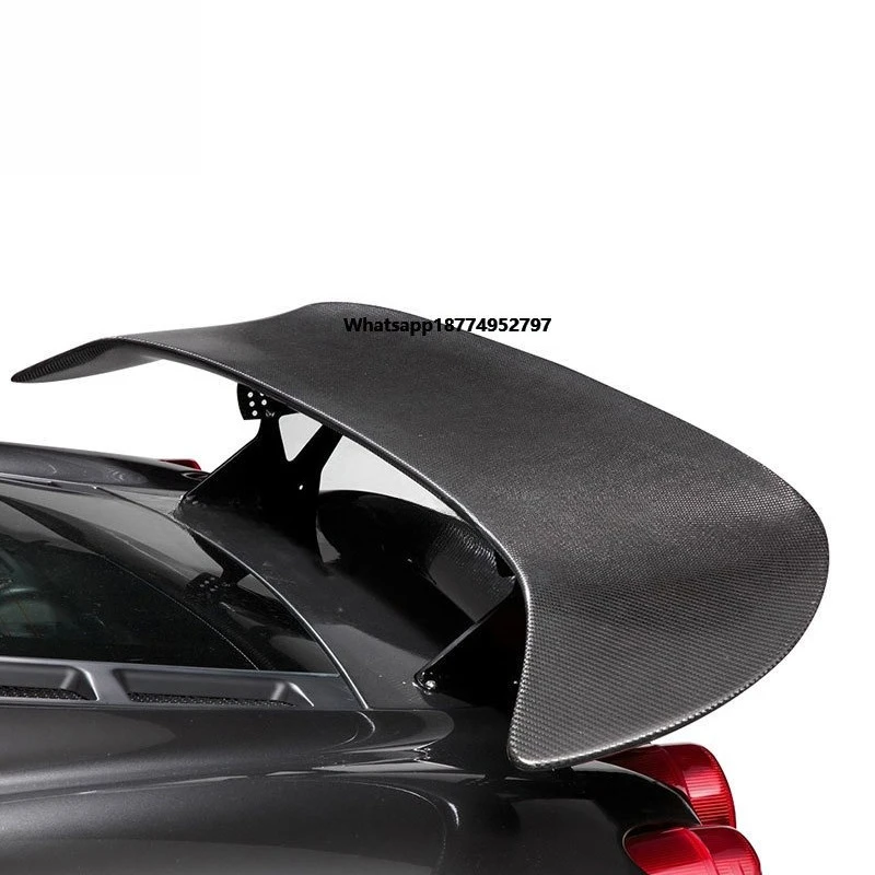 3K Twill Weave Carbon Fiber Rear Wing for  F430 Veil-side Style Rear Spoiler Exterior Upgrade Auto Body Kit Parts