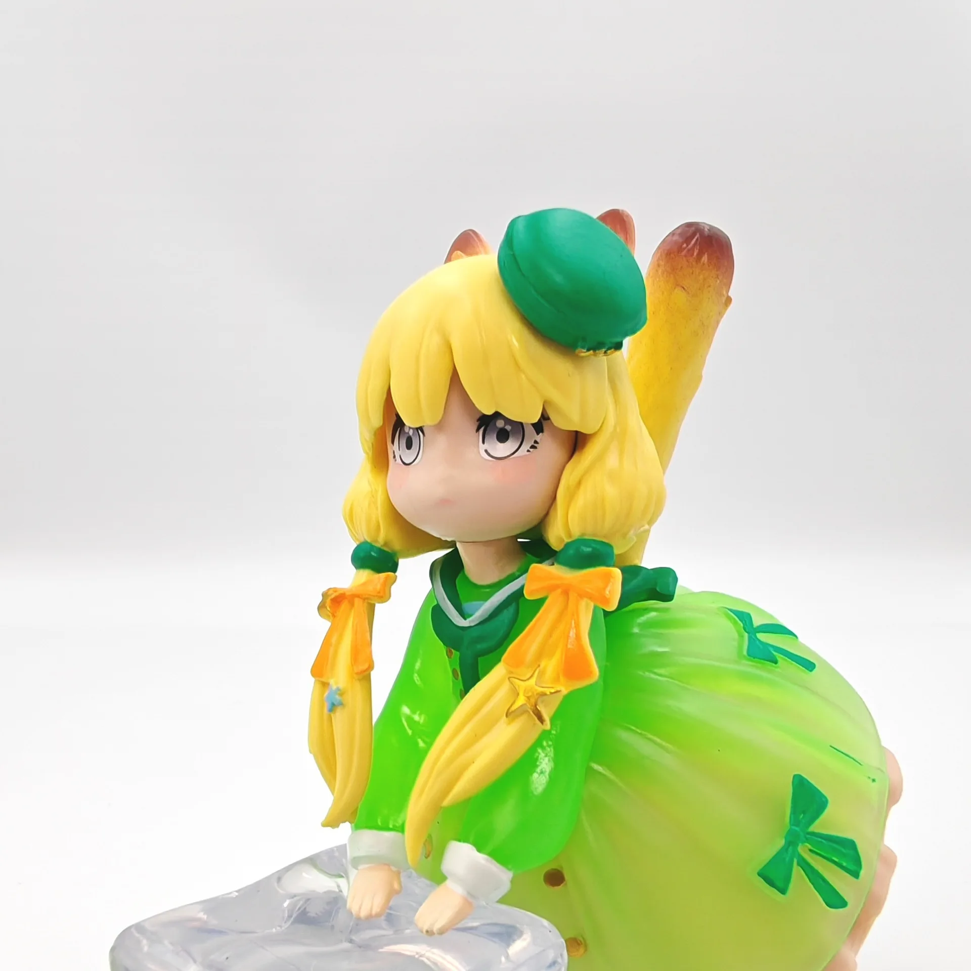 11cm New DLC RIBOSE Tea Time Cats Anime Figure Peripheral PVC Model Cute Statue Desktop Decorative Ornaments Kids Gifts Toys