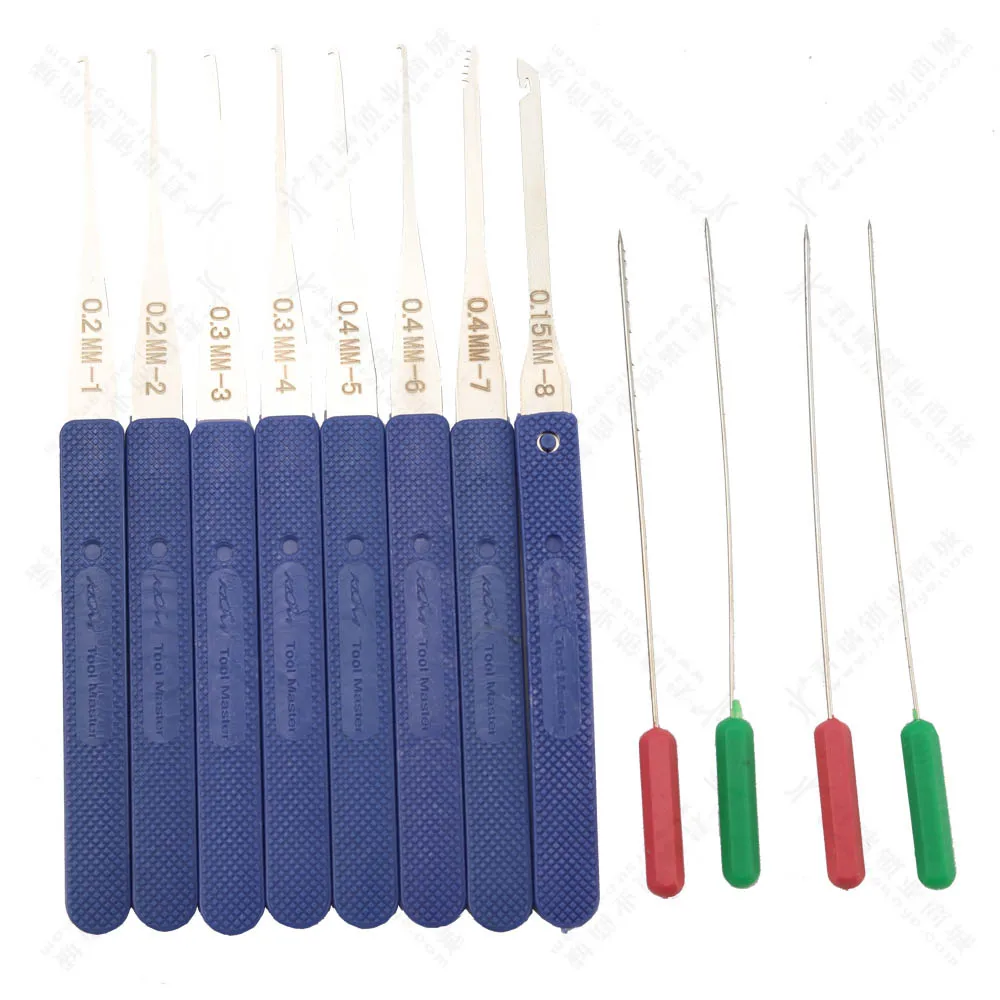 Locksmith Supplies Hand Tools Lock Pick Set Row Tension Wrench Tool Broken Key Auto Extractor Remove Hook Hardware