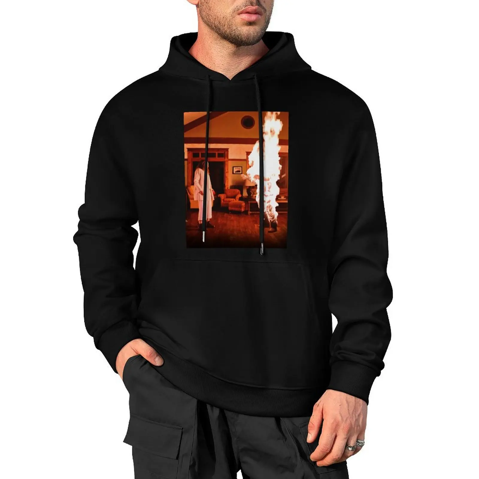 

Hereditary dad burning horror Pullover Hoodie mens designer clothes mens clothing men's coat new in hoodies and blouses