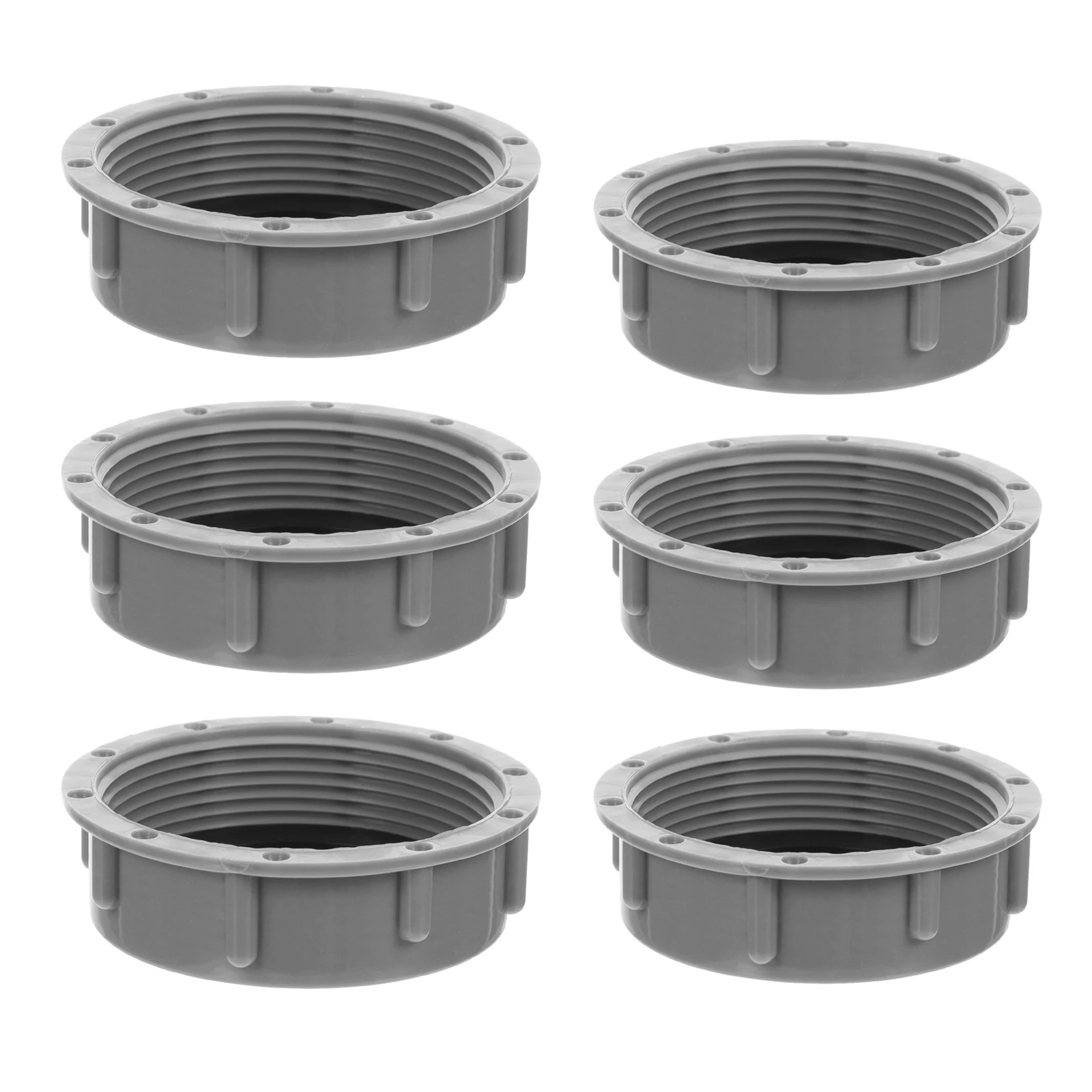 

6pcs Protective Covers 45mm 56mm PP Thickening Drain Pipe Caps Kitchen Waste Processor Blanking Caps Pipe End
