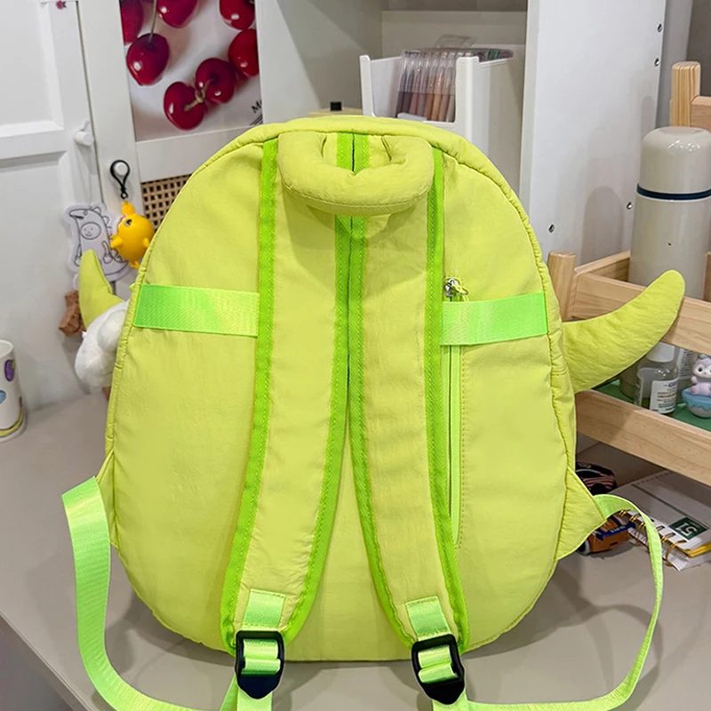 Modischer Rucksack, Haifischförmiger Unisex-Schulrucksack für Schüler, Freizeitrucksack mit mehreren Taschen, Sport- und Reiserucksack, große Kapazität, leichtgewichtig – Detail 4