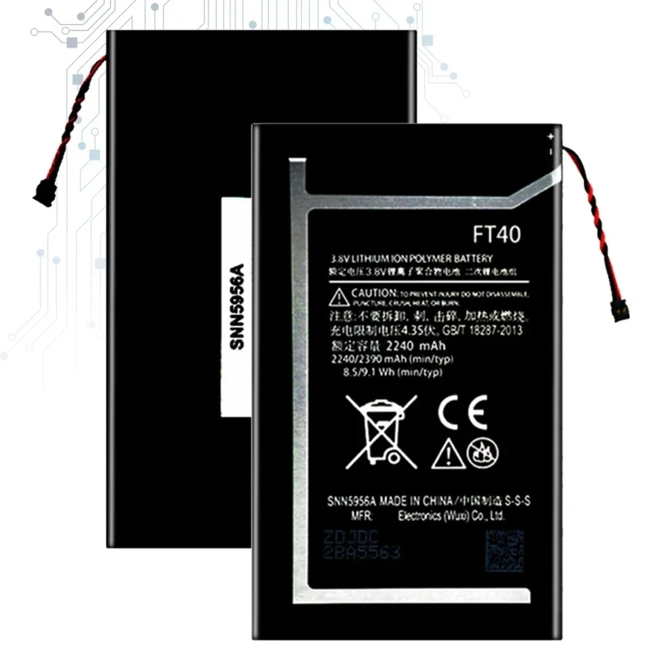 FT40 Li-ion Battery for Motorola Moto E 2ND Gen 2E XT1526 XT1527 XT1528 XT1031 XT1063 XT1077