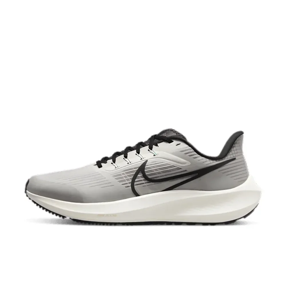 Nike Air Zoom Pegasus 39 Comfortable Cushioned Low Top Running Shoes Lightweight Breathable Sneakers Men's and Women's Gray