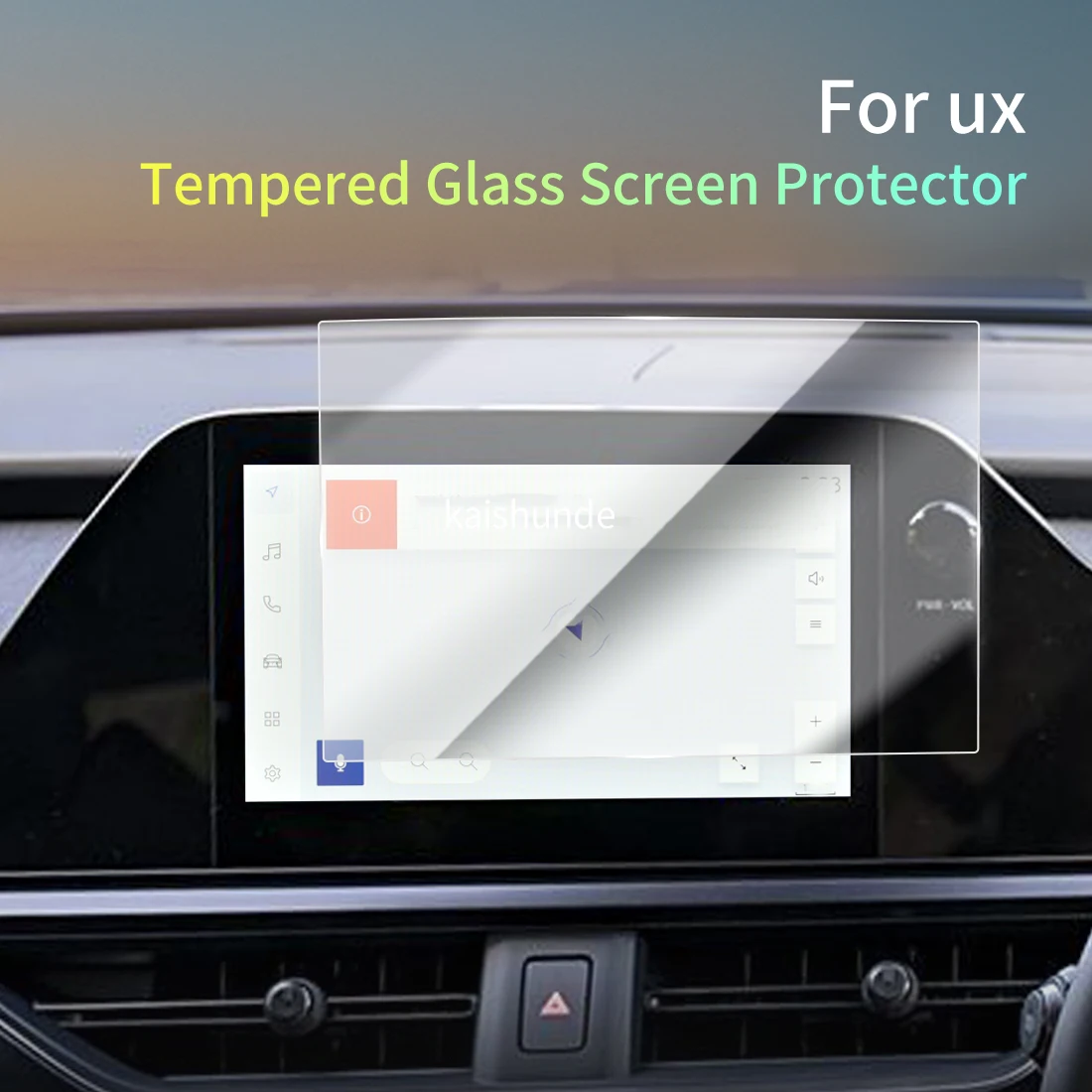 

Автомобильные наклейки, защита счетчиков для 25 LEXUS ux, защитная пленка из закаленного стекла, дисплей, навигация, автомобиль