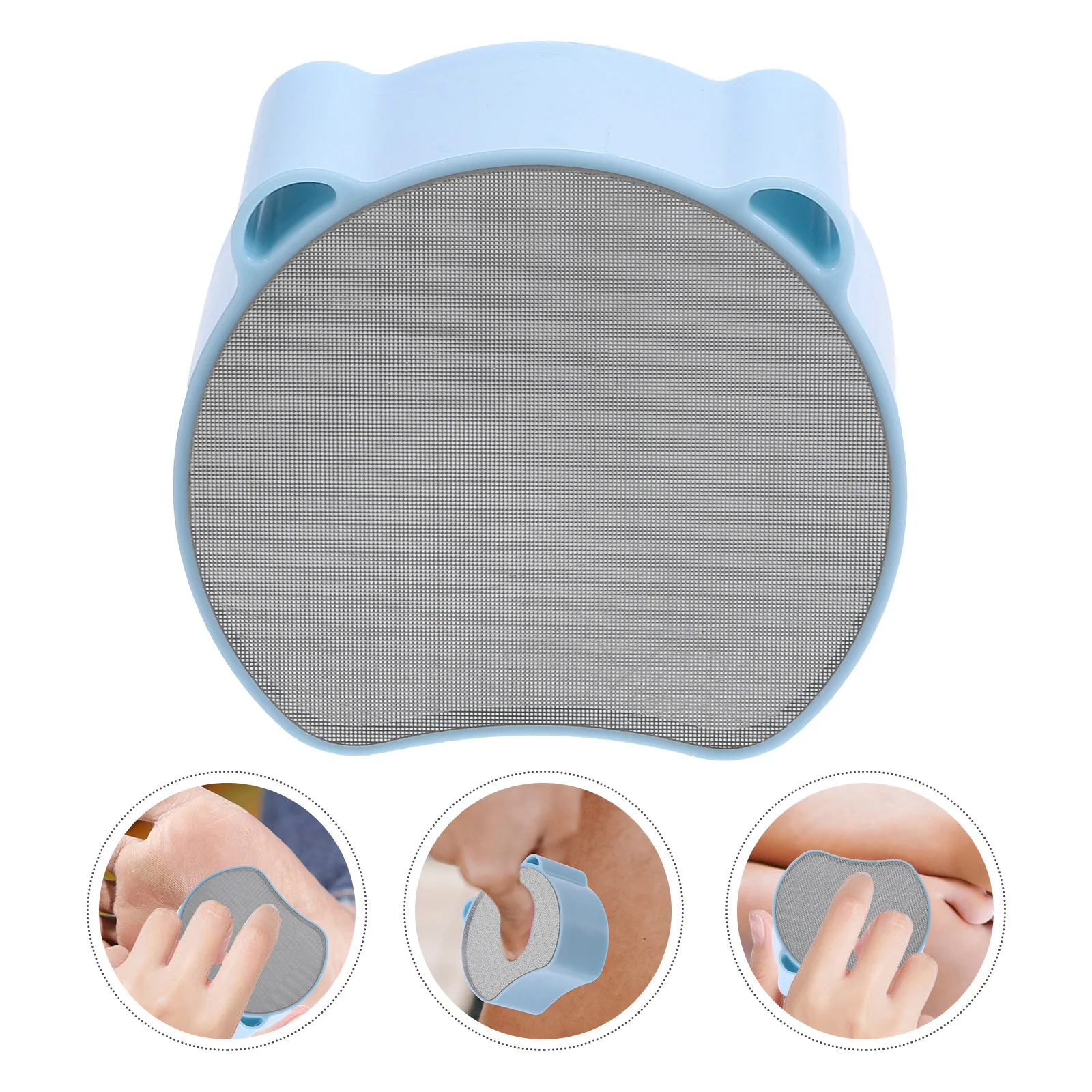 Bär Form Manuelle Fuß Wäscher Kallus Entferner Für Abgestorbene Haut Haar Entfernung Nass Trocken Verwenden Kunststoff Pediküre Datei Peeling Werkzeug Ferse