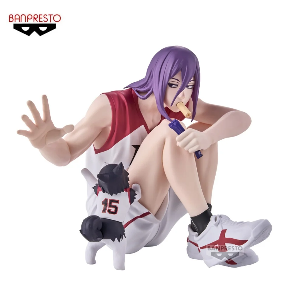 

BANDAI Kuroko's Basketball LAST GAME Anime Murasakibara Atsushi Interval Action Figures Model Figurine Original Figuarts Toys