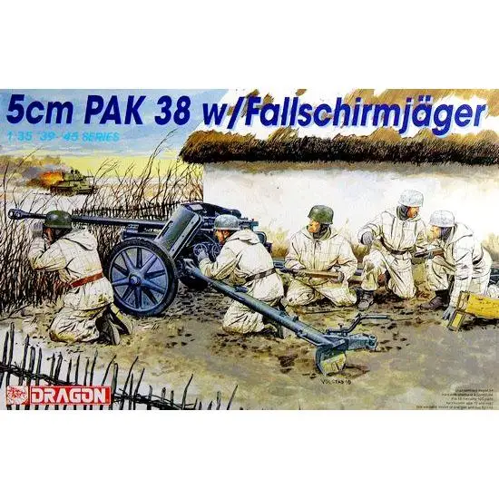 Rồng 6118 1/35 Quy Mô Đức 5Cm Pak38 Nhựa Bộ Mô Hình