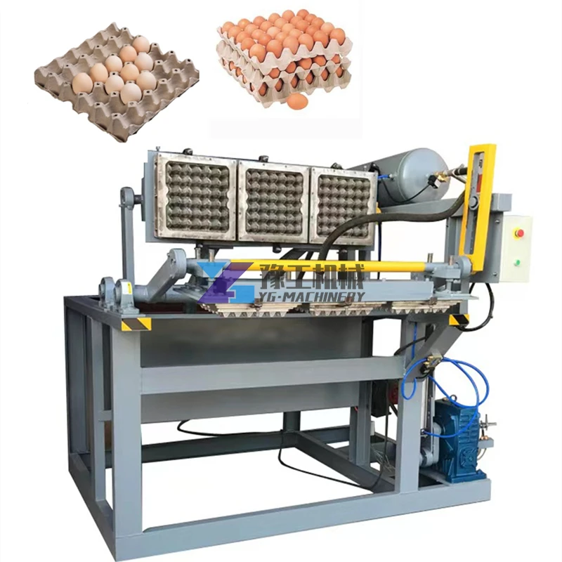 New Egg Tray Machine Paper Pulp Egg Tray Egg Carton Molding Machine