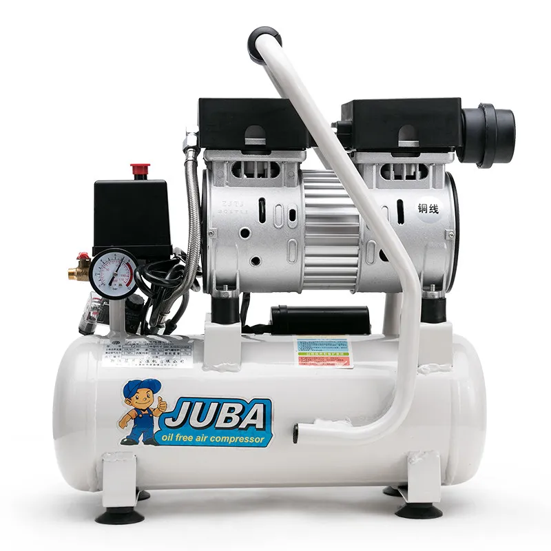 YJQ air pump air compressor small inflatable oil-free silent 110V woodworking paint air pump