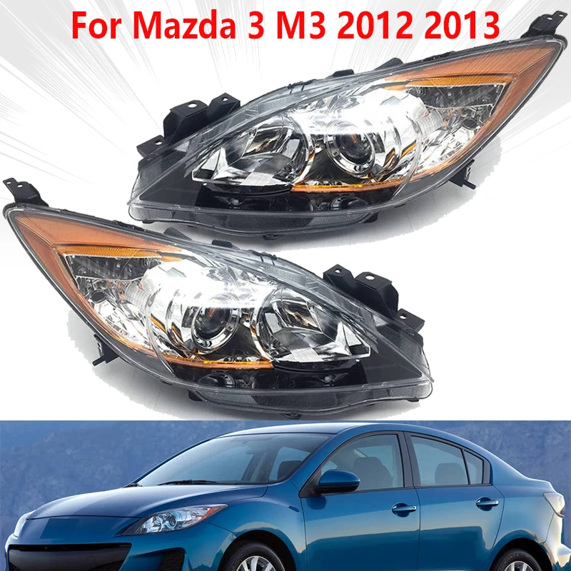 

Front Bumper Headlight For Mazda 3 M3 2012 2013 Car Accessories Daytime Driving Car Light Accessories Without Bulb