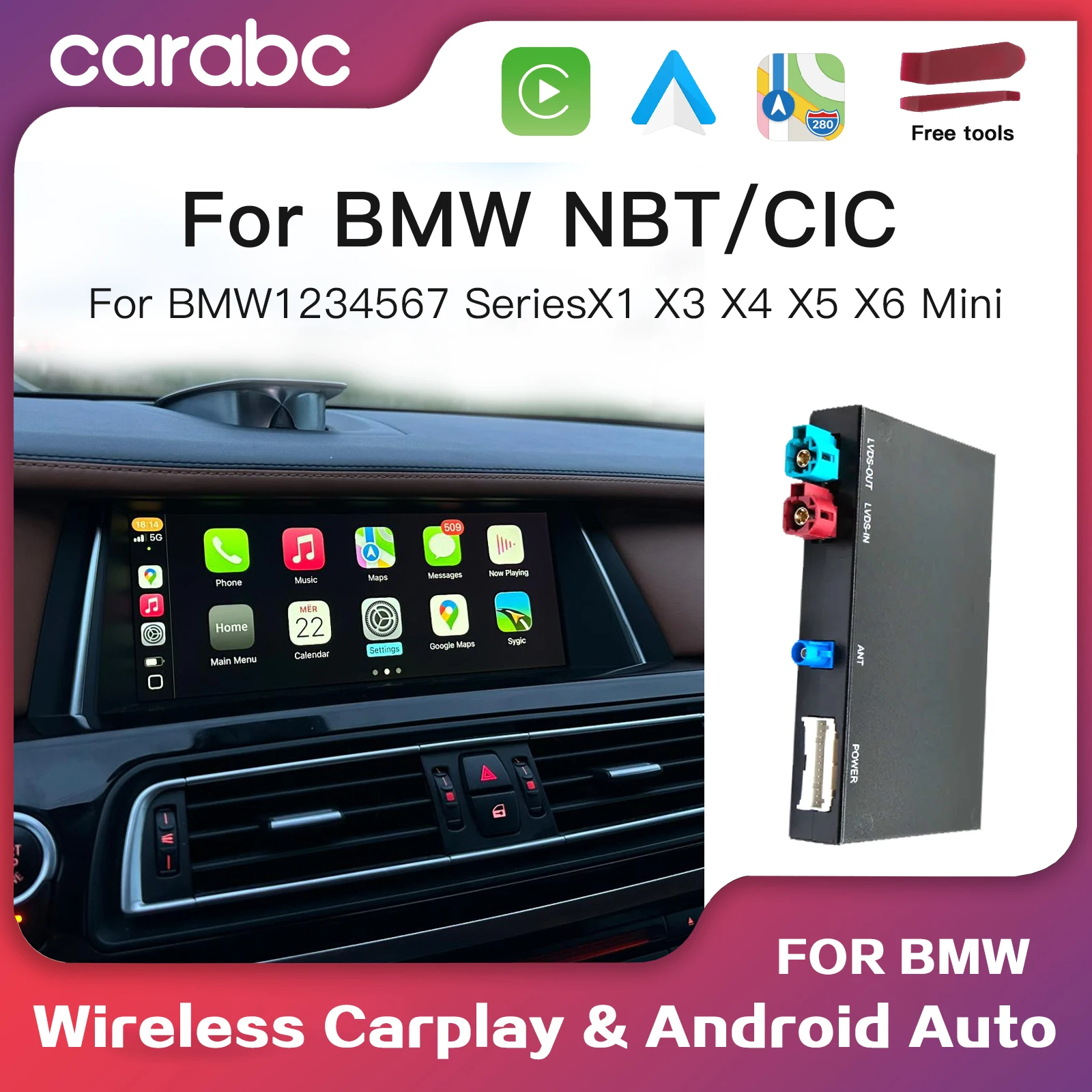 Carabc Wireless Car…