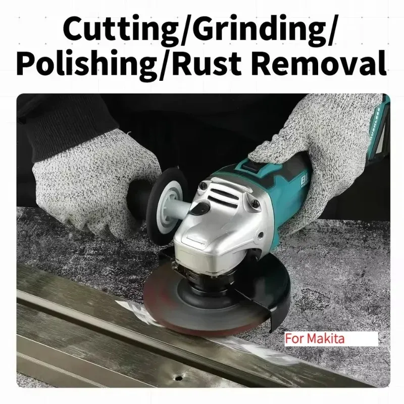 

Suitable for Makita 18V Lithium Battery Angle grinder Electric Tool Brushless Angle Grinder Multi purpose Cutting and Polishing