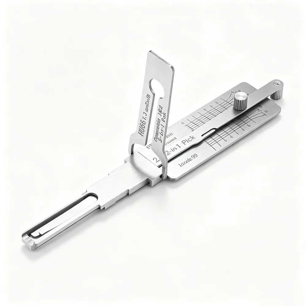 LISHI HU66 2-in-1 Pick-Decoder Schlüsselleser Schlosserwerkzeug für Nissan Infiniti Zündung & Autotürschloss Auto-Entsperr- und Reparaturwerkzeug – Detail 4
