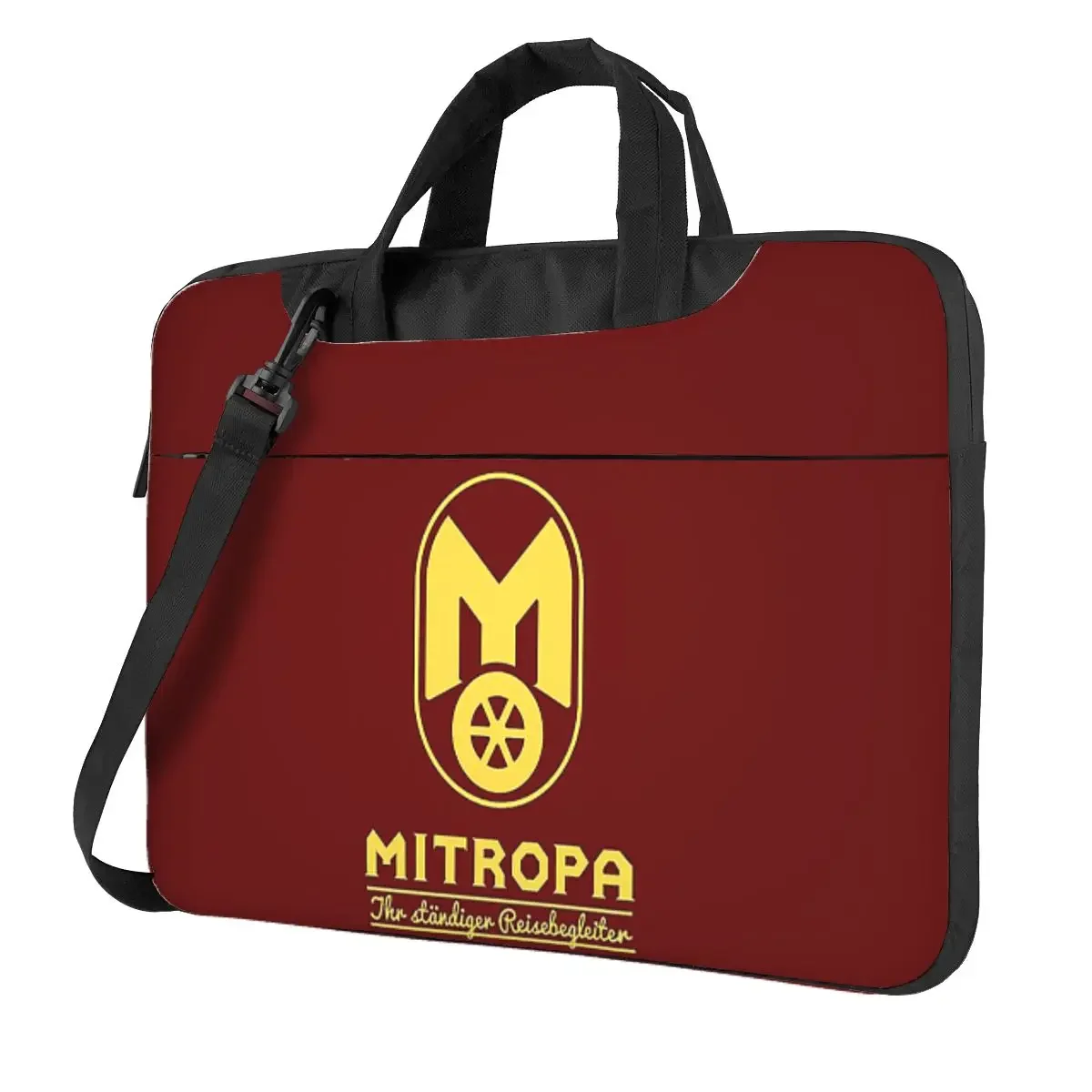 Mitropa Your Constant Travel Companion Crossbody Laptop Bag Case Computer Bag 13 14 15.6 Inch Notebook Pouch for Macbook Pro