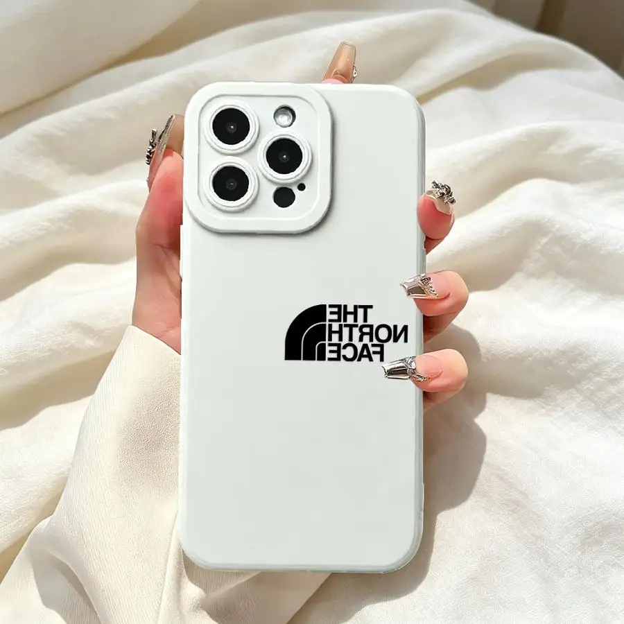 Case for Apple iPhone 17 Pro Max 13 11 12 Plus 14 Air 16 15 Pro TPU Phone Cover Snow Mountain Highway North view 3