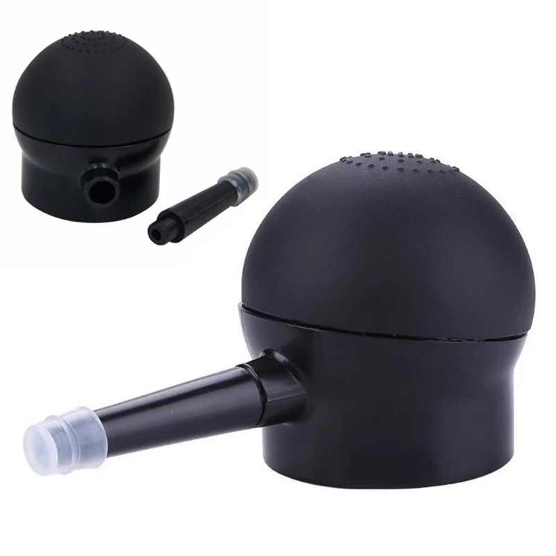 Portable Nozzle Spray Applicator Pump Tool Hair Building Fiber Powders Spray Applicator Extension Nozzle Pump for T-27.5g Bottle