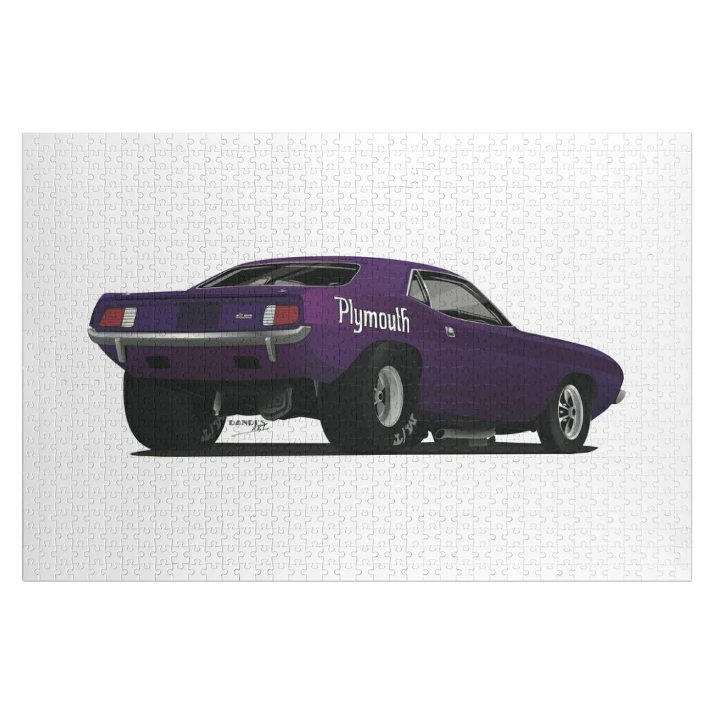

Hemi Cuda Jigsaw Puzzle Wooden Animal Jigsaw Custom Personalized Gift Married Puzzle