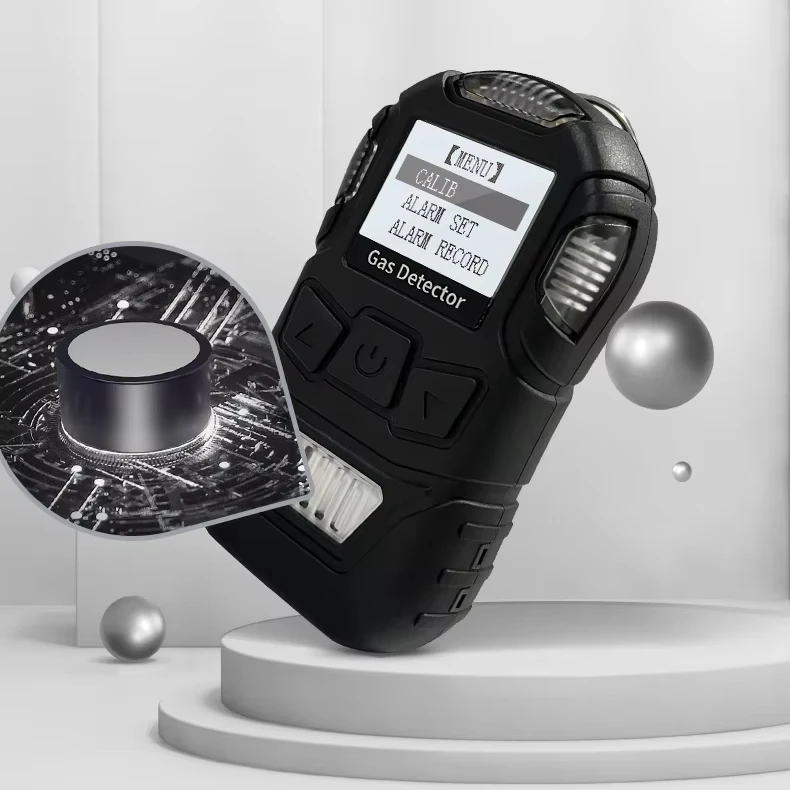 Carbon Monoxide Portable Gas Detector with Sound Alarm USB Charger 4-Connected to Computer Model K1