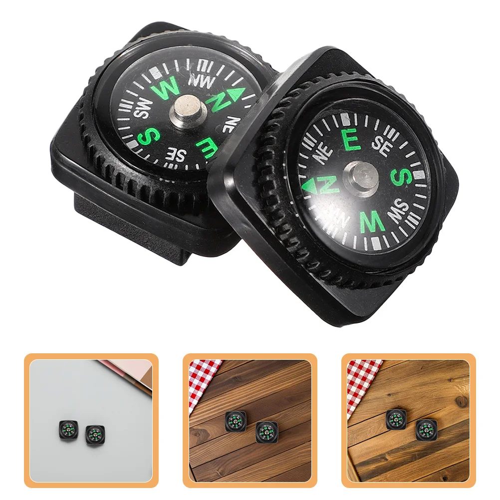 

25pcs Outdoor Compass Compact Navigation Tool Durable Metal High Sensitivity For Hiking Camping Trekking Survival Portable