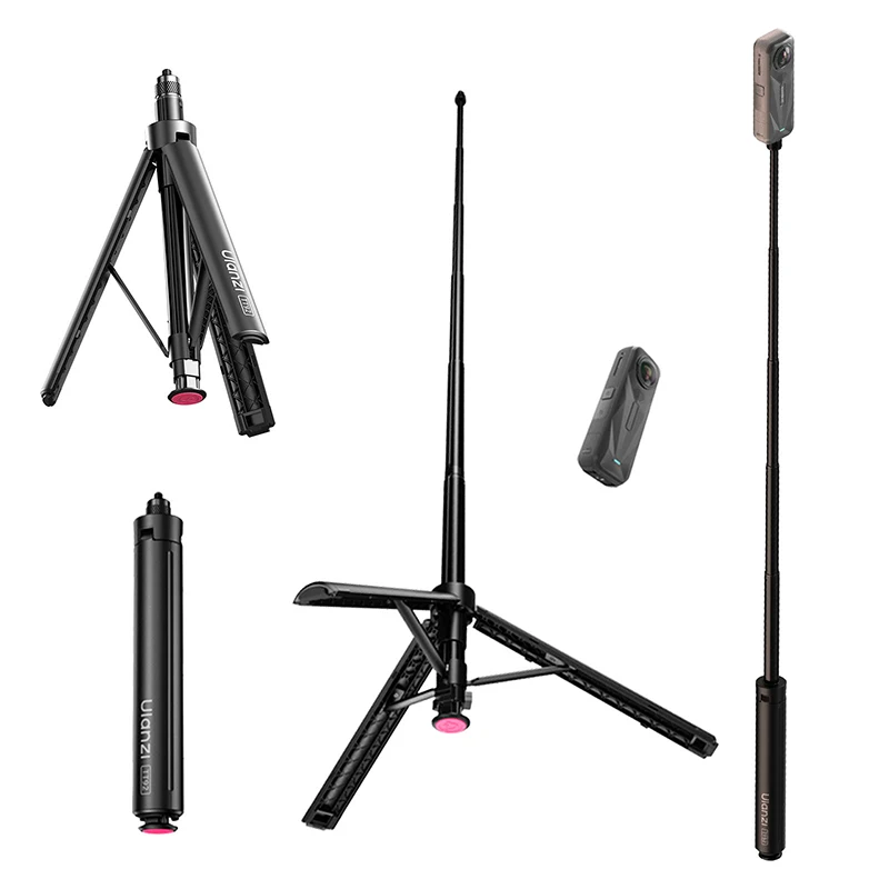 Ulanzi TT92 Auto-Open Selfie Stick Tripod Universal 1/4