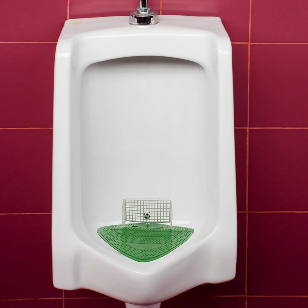 

1 set Football Deodorizing Fragrance Tablets Men Urinal Screens Pad Filter Toilet Abs Mats Universal Anti-Splash for Urinals
