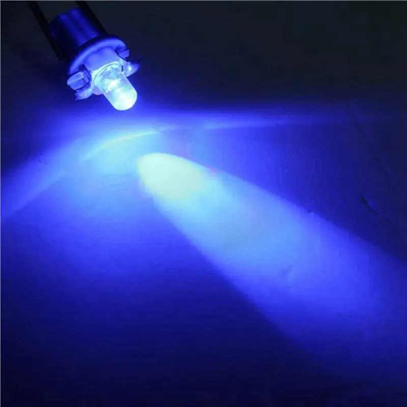 Ingenious-30Pcs Car Dash Instrument Base Light Lamp T5 B8.5D LED Instrument Light Car Wedge Dashboard Bulb DC12V Lamp