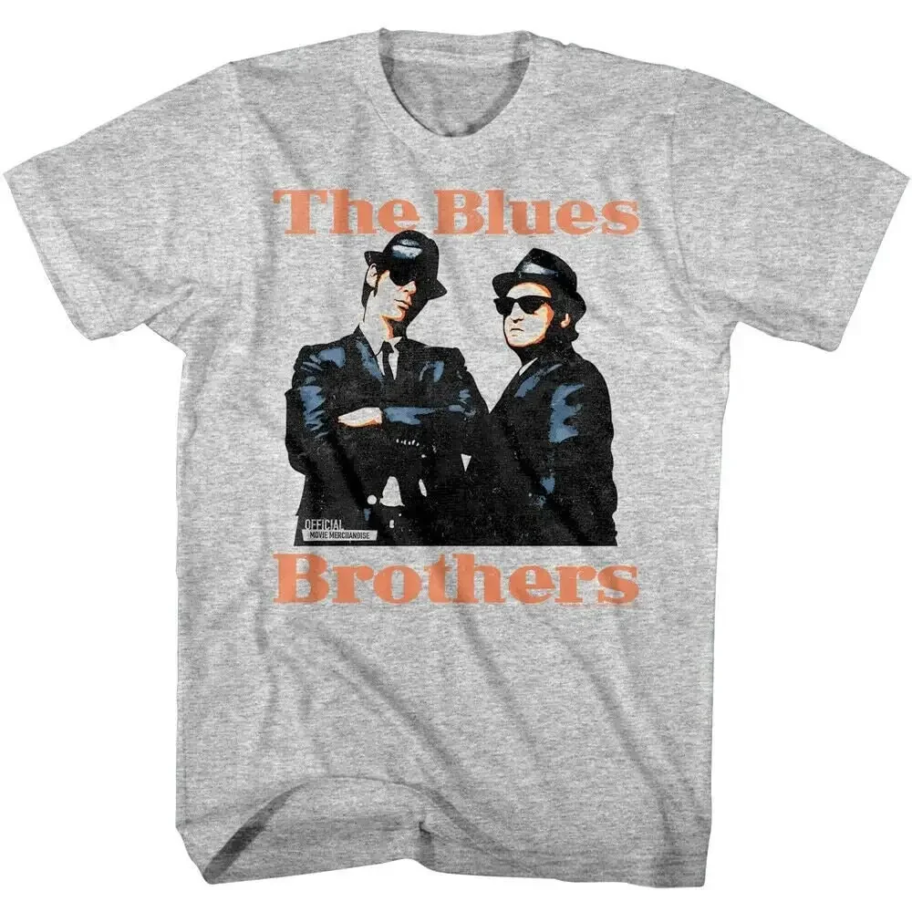 The Blues Brothers T Shirt Jake Elwood Faded Halftone Men's