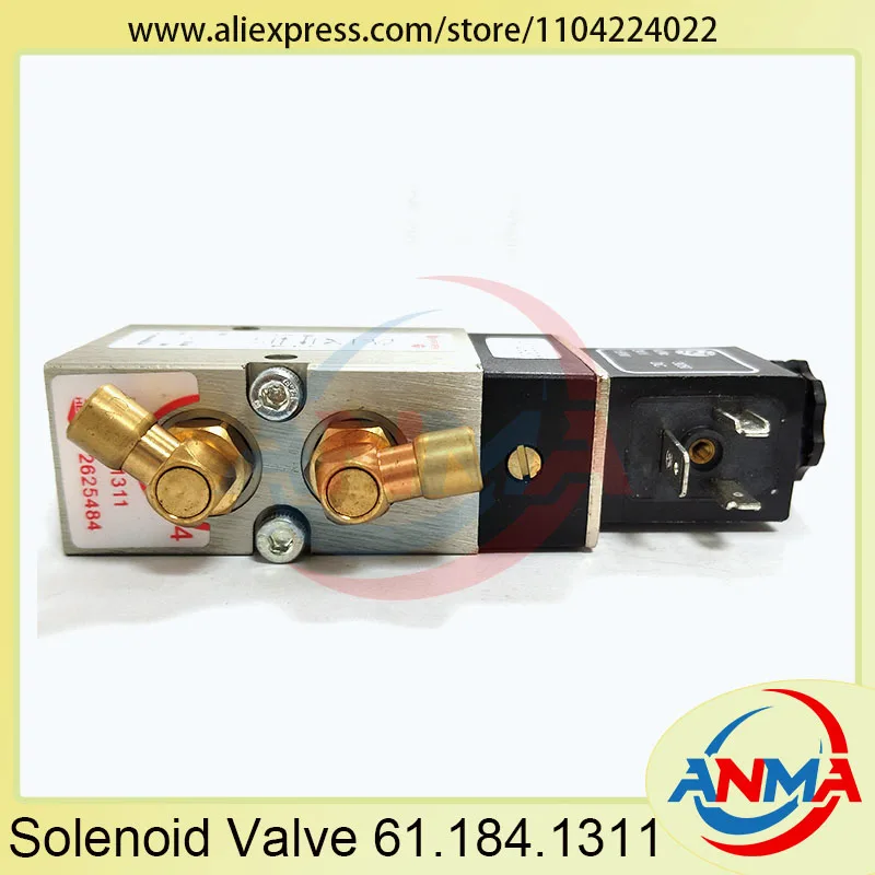 

For SM102 CD102 Solenoid Valve 61.184.1311 98.184.1051 S9.184.1051 4/6mm hole heidelberg Offset Printing Machine Parts