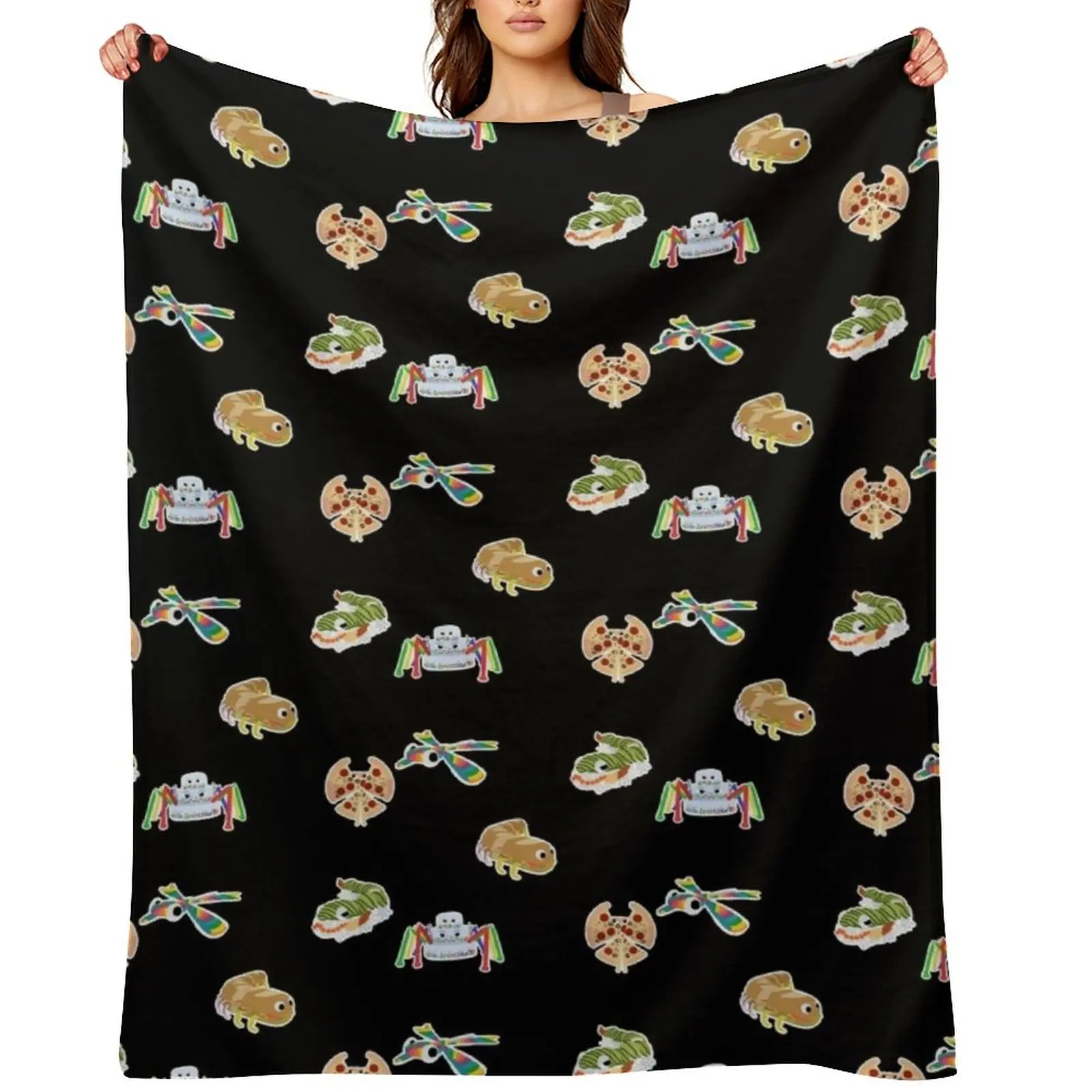 

Bugsnax Best Of Bugsnax Pack For Fans Throw Blanket Quilt Decoratives Luxury Single Blankets