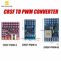 Mateksys Matek CRSF TO PWM CONVERTER CRSF-PWM-6 and CRSF-PWM-C CRSF-PWM-B for RC Multirotor Airplane Fixed-Wing Drones DIY Parts