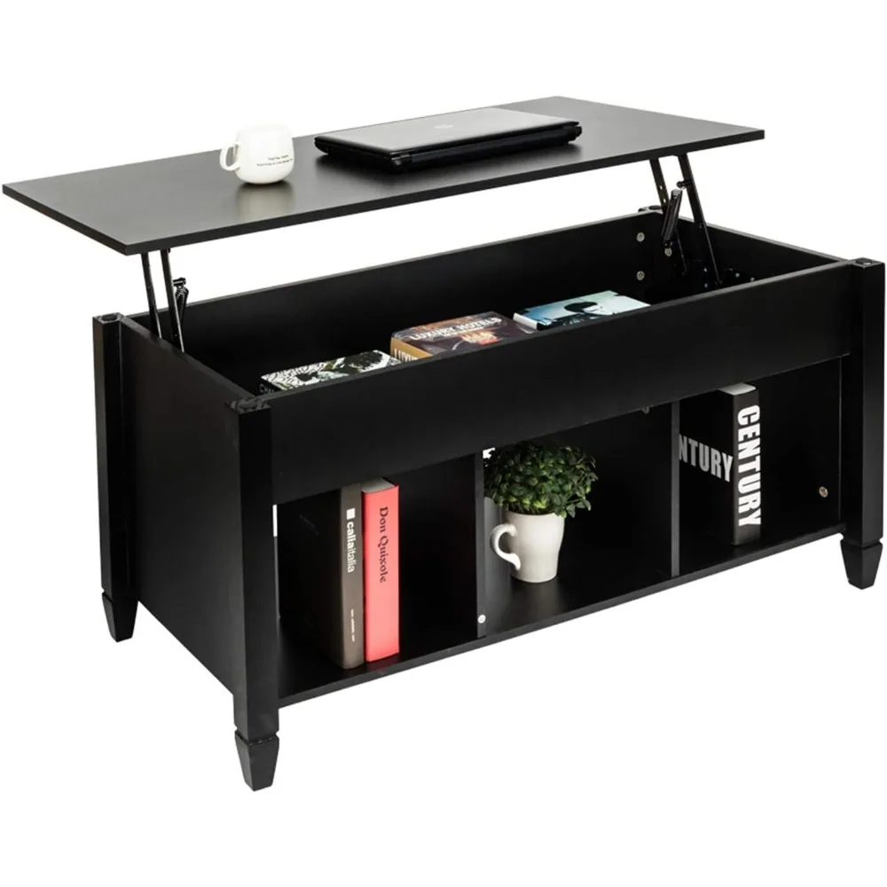 

Lift Top Wood Home Living Room Modern Lift Top Storage Coffee Table w/Hidden Compartment Lift Tabletop Furniture