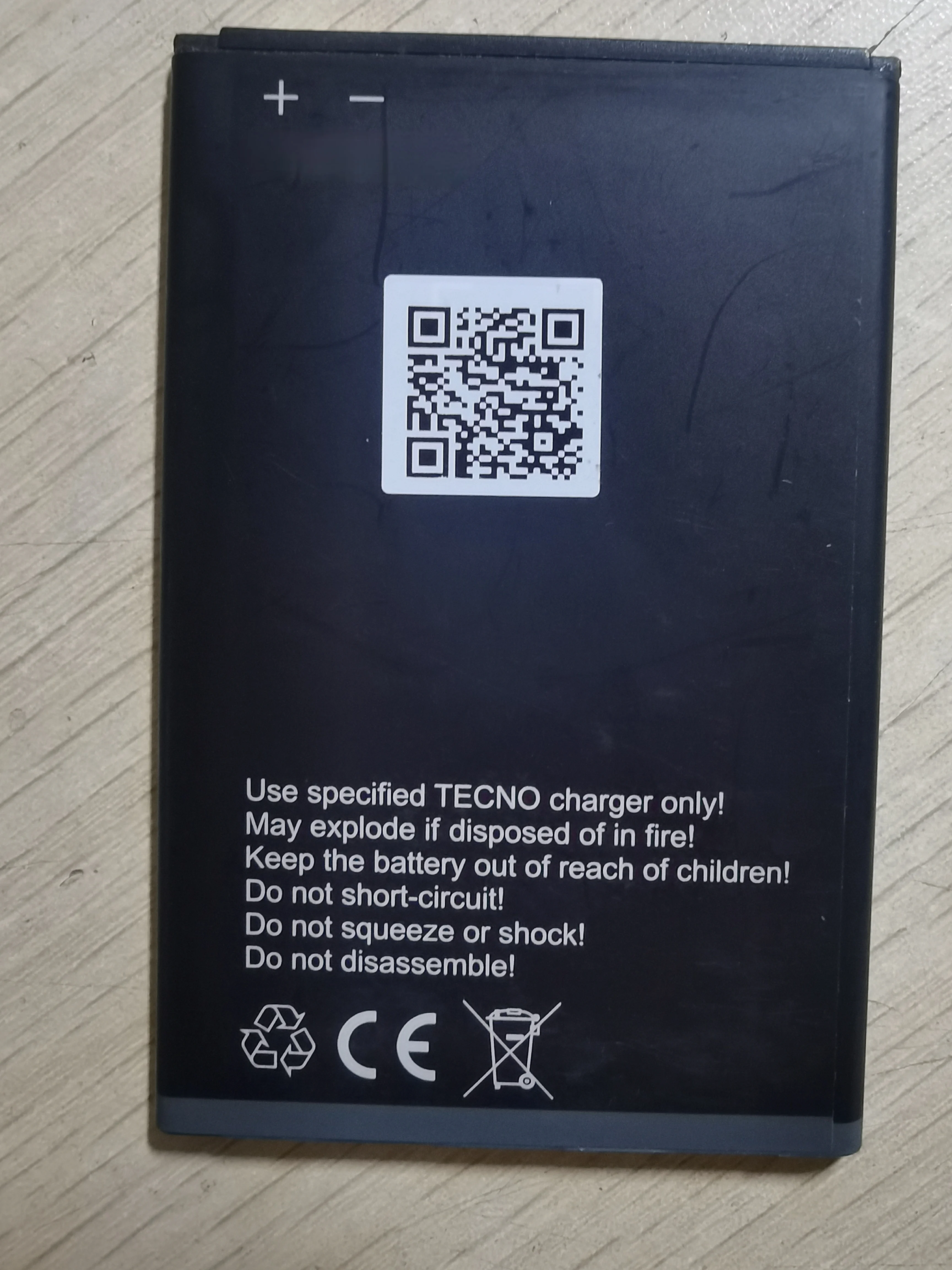 الأصلي الجديد Tecno BL-20JT 2000mah