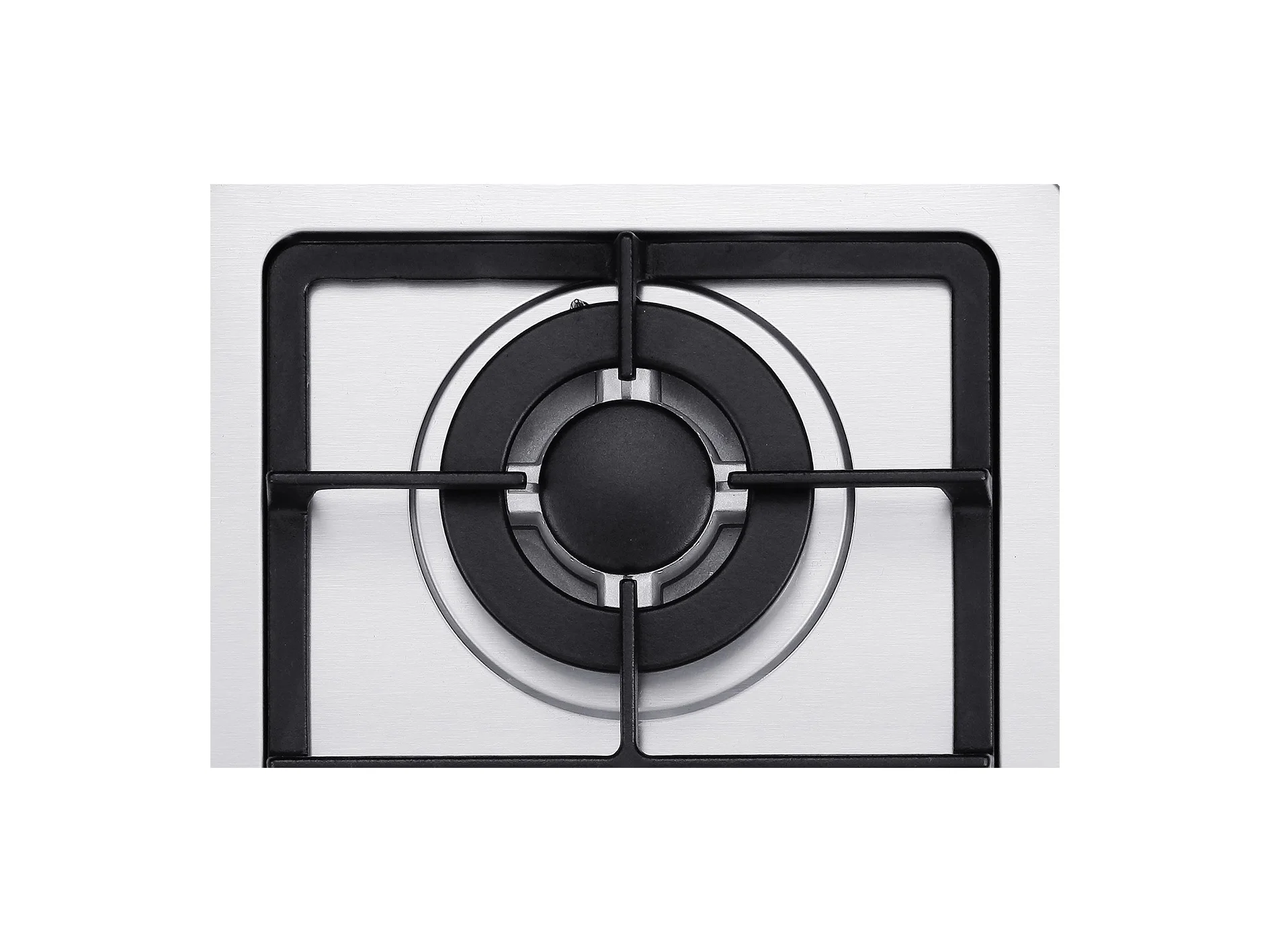 Factory-Made Two-Furnace Gas Cooktops with Stainless Steel Panels for Family Restaurant Hotel RV LPG Gas Application