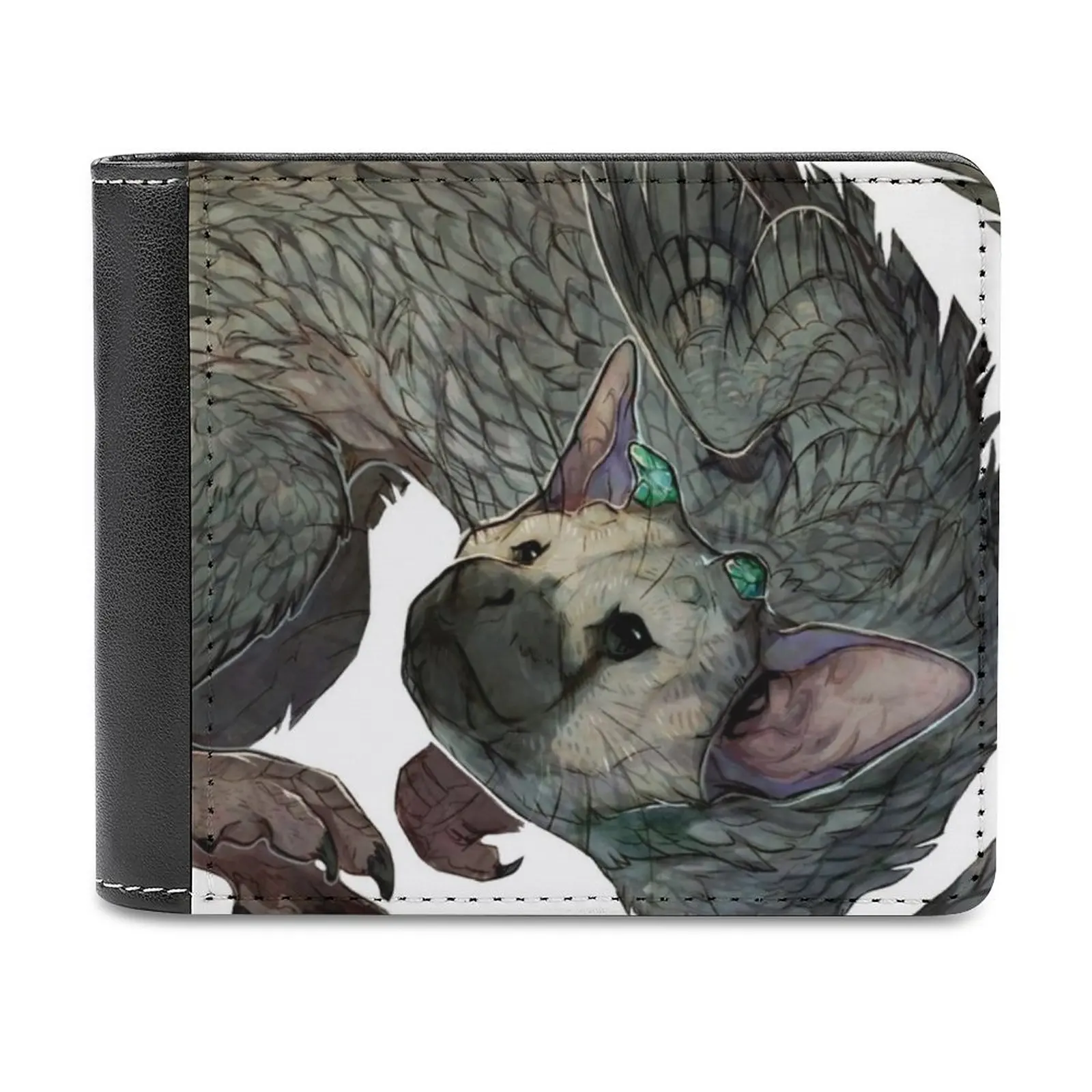 

Trico From The Last Guardian Business Men Wallets Small Money Purses New Design Dollar Price Top Wallet The Last Guardian Trico